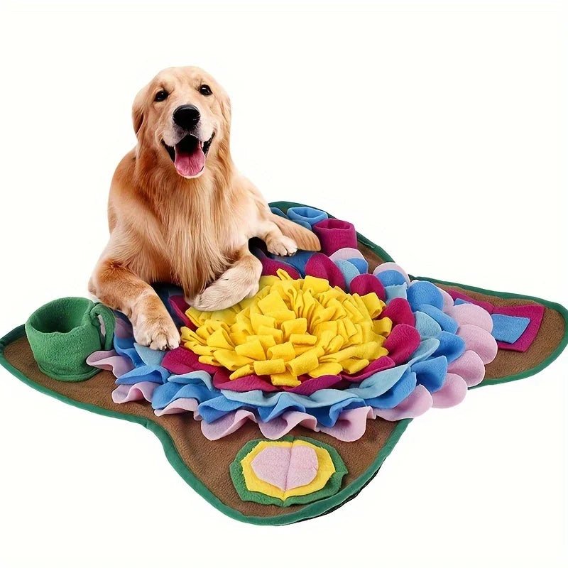 Tapis de fouille pour chien en appartement – stimulation mentale anti-stress