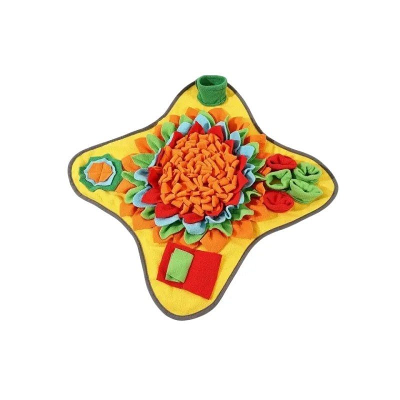 Tapis reniflage chien appartement – stimulation cognitive