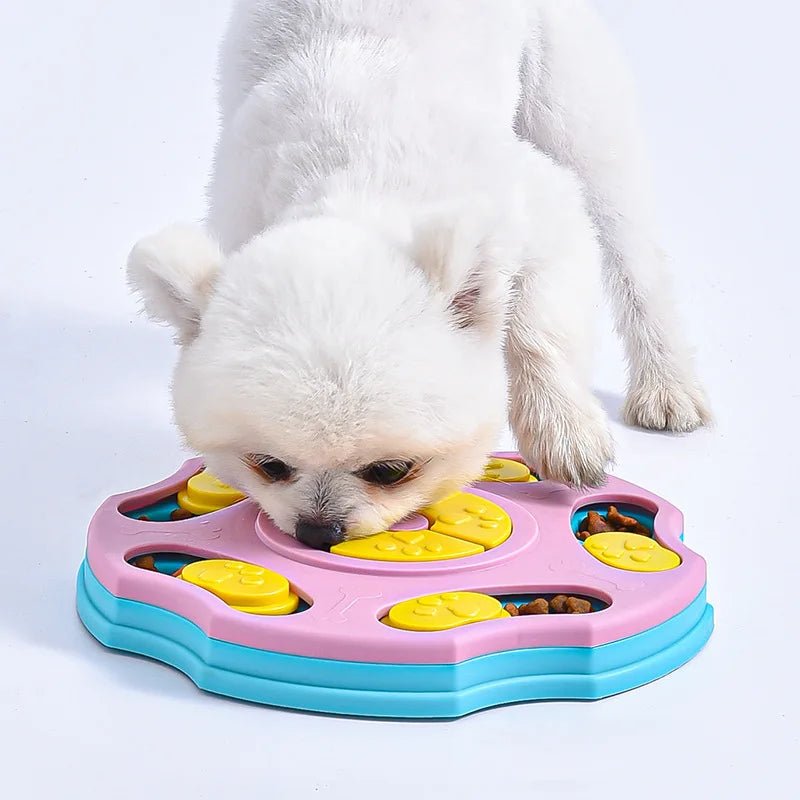 Puzzle alimentaire pour petit chien – réduit le stress