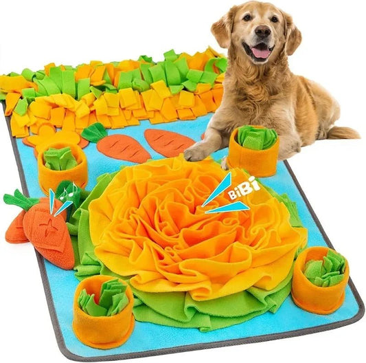 Tapis de fouille pour chien en appartement – tapis d’alimentation à renifler anti-ennui
